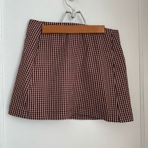 Collective brand pink and black skirt, size XS